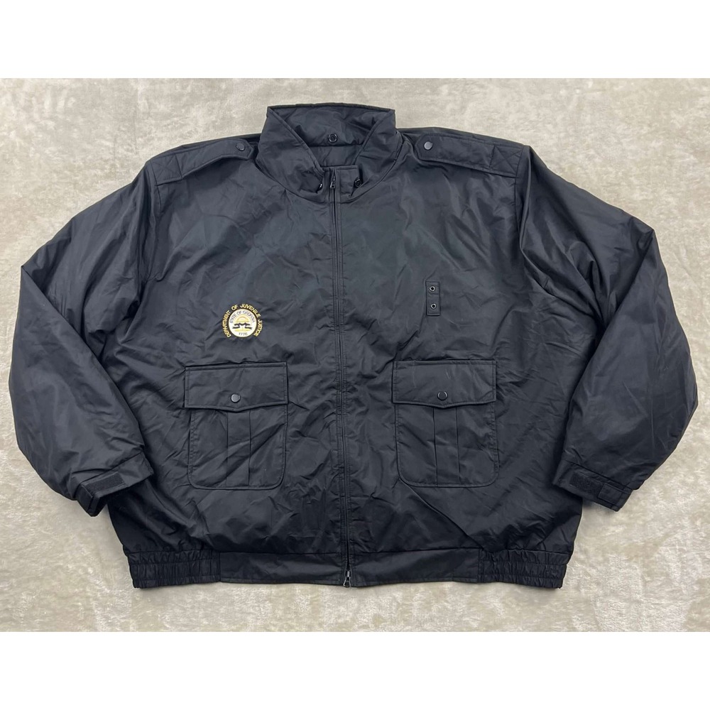Spiewak Golden Fleece Thinsulate Jacket Mens 5XL Black Georgia DJJ Uniform